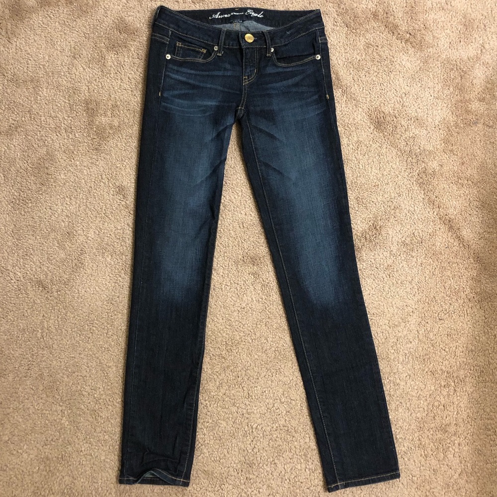 American Eagle Dark Wash Skinny Jeans